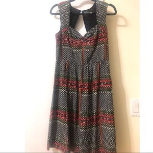 Anthropologie silk dress
